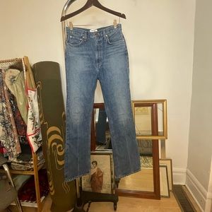 NWOT Agolde Vintage Flare Jeans, sz 28